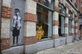 Streetart in Brussels, Belgium